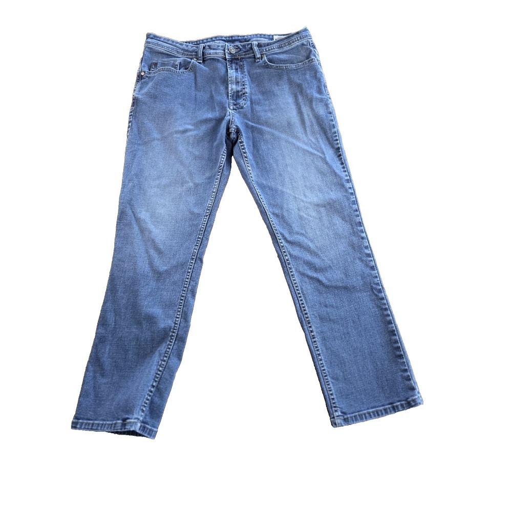 Buffalo David Bitton Jackson Indigo Wash Straight Stretch Jeans NWT 36x30 (170)